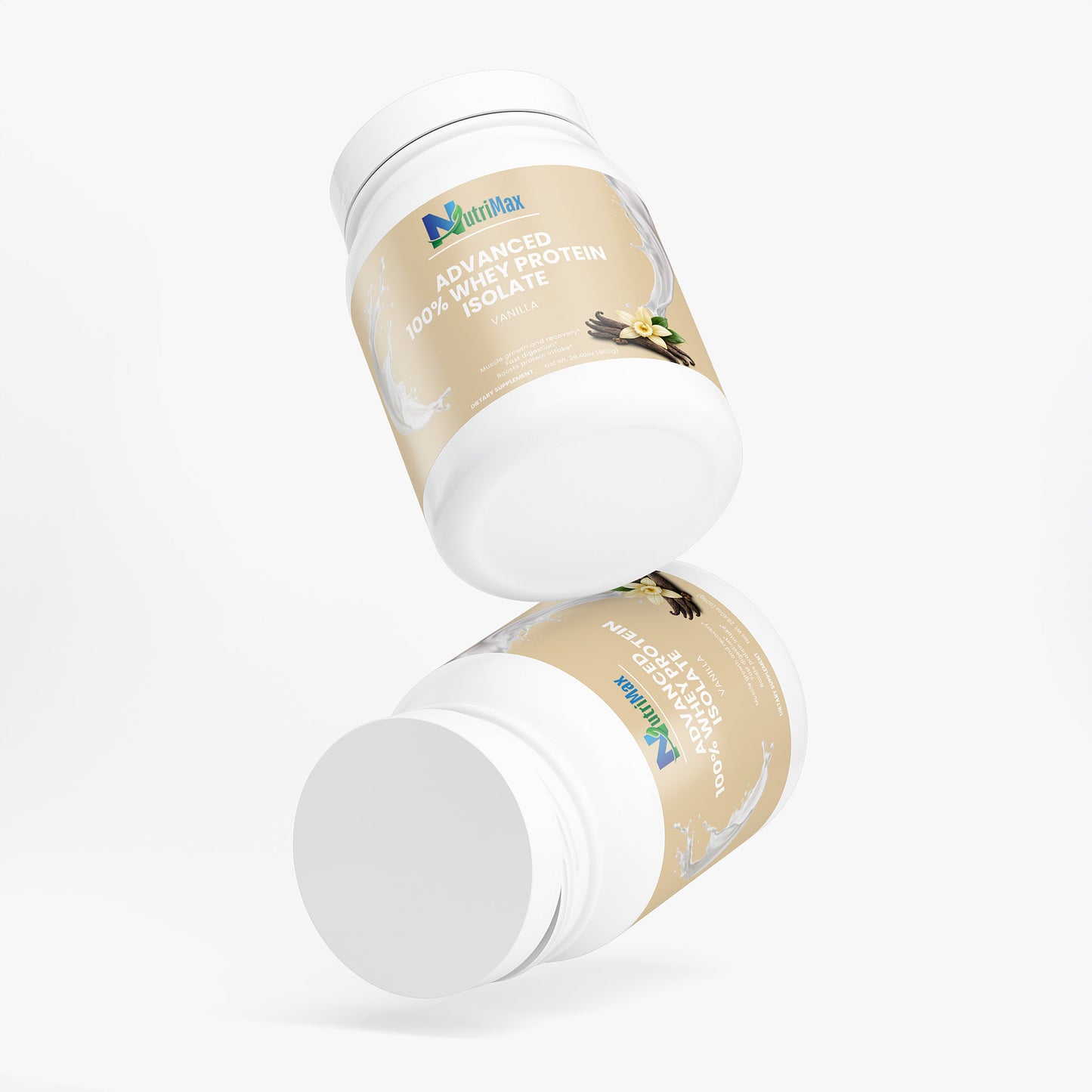 Advanced 100% Whey Protein Isolate (Chocolate) (Vanilla)