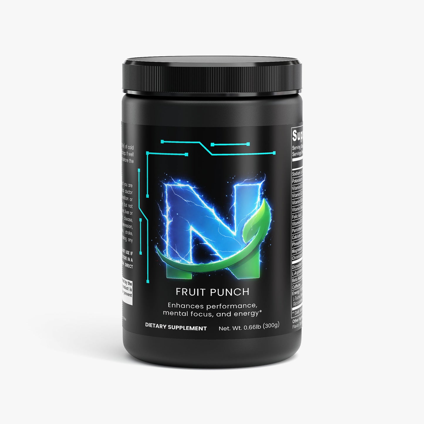 Nitric Shock Pre-Workout Powder (Fruit Punch)