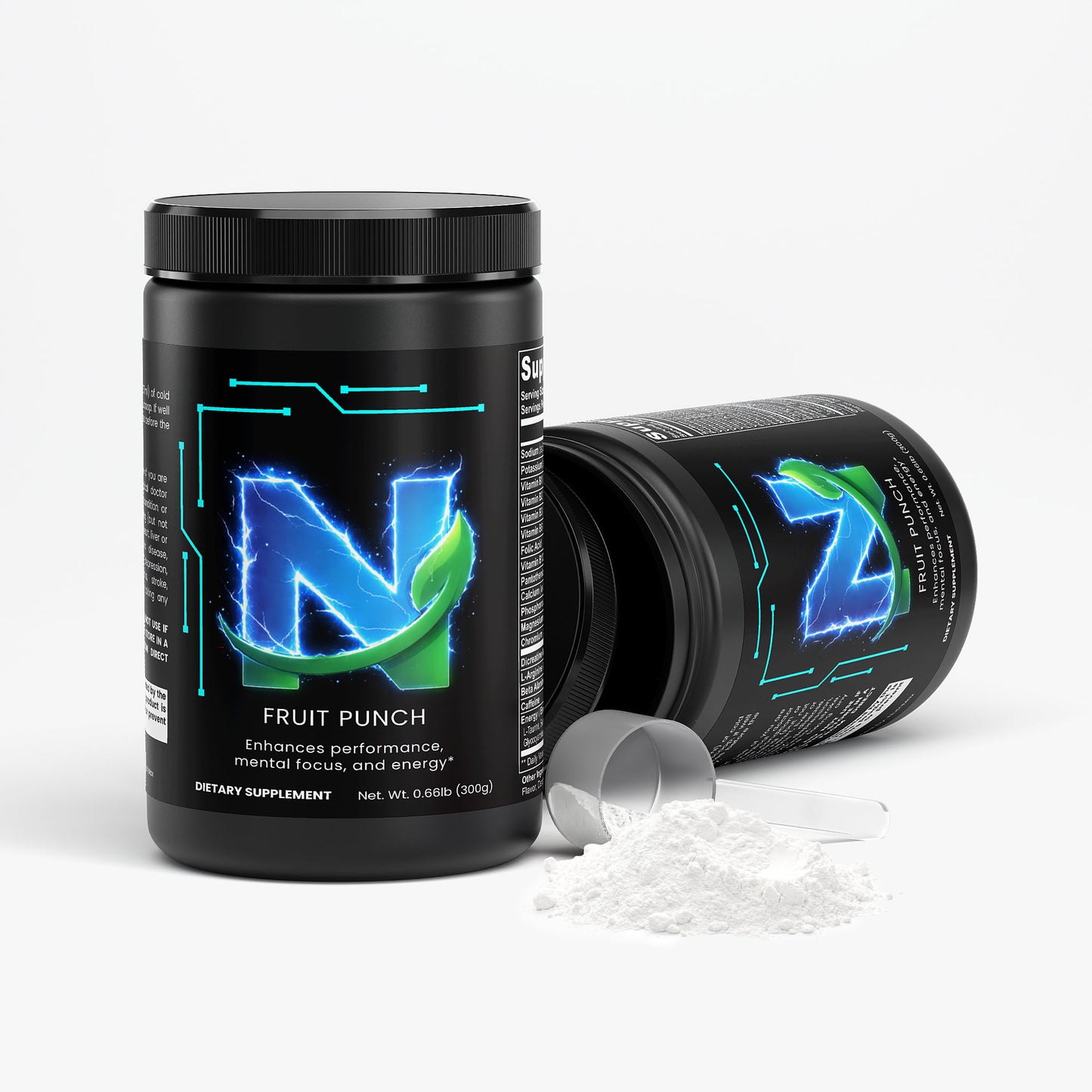 Nitric Shock Pre-Workout Powder (Fruit Punch)