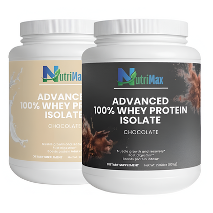 Advanced 100% Whey Protein Isolate (Chocolate) (Vanilla)